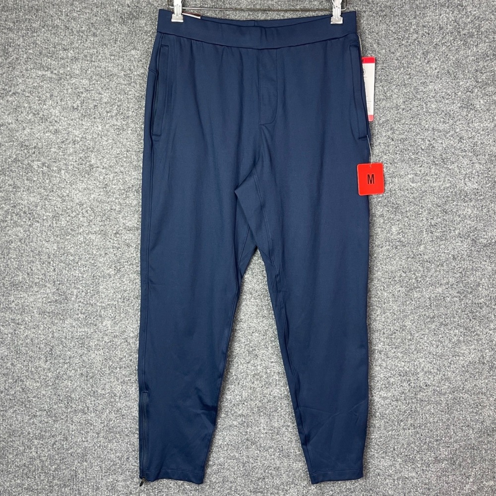 NEW Mondetta Outdoor Project Jogger Pants Mens M Blue New Stretch Performance